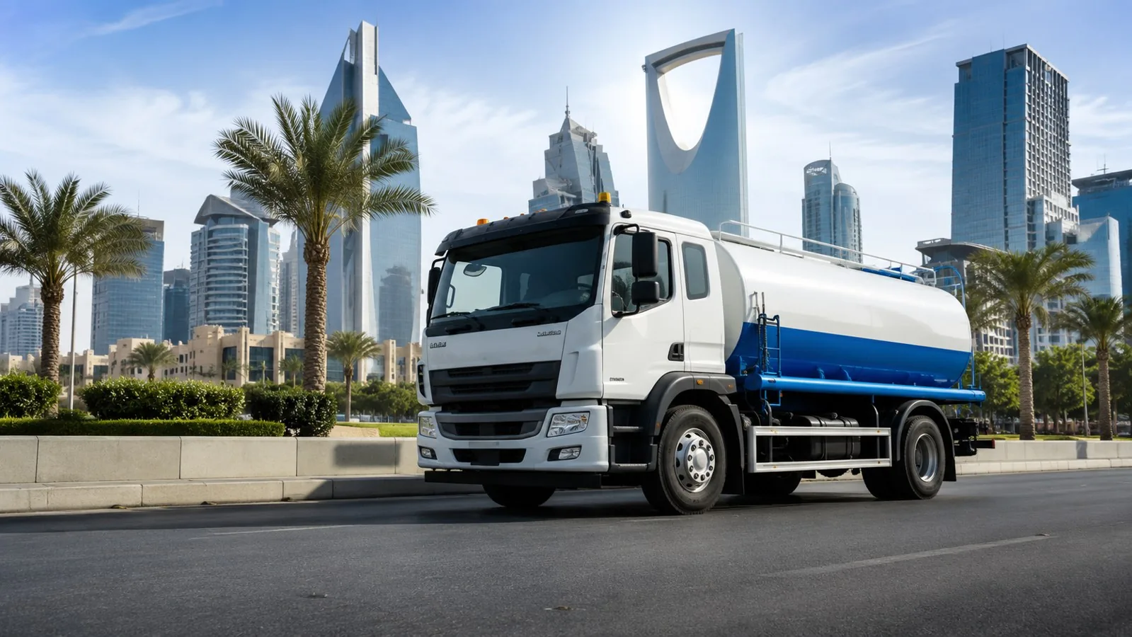 وايت مياه 6 طن لتعبئة خزان منزل في الرياض