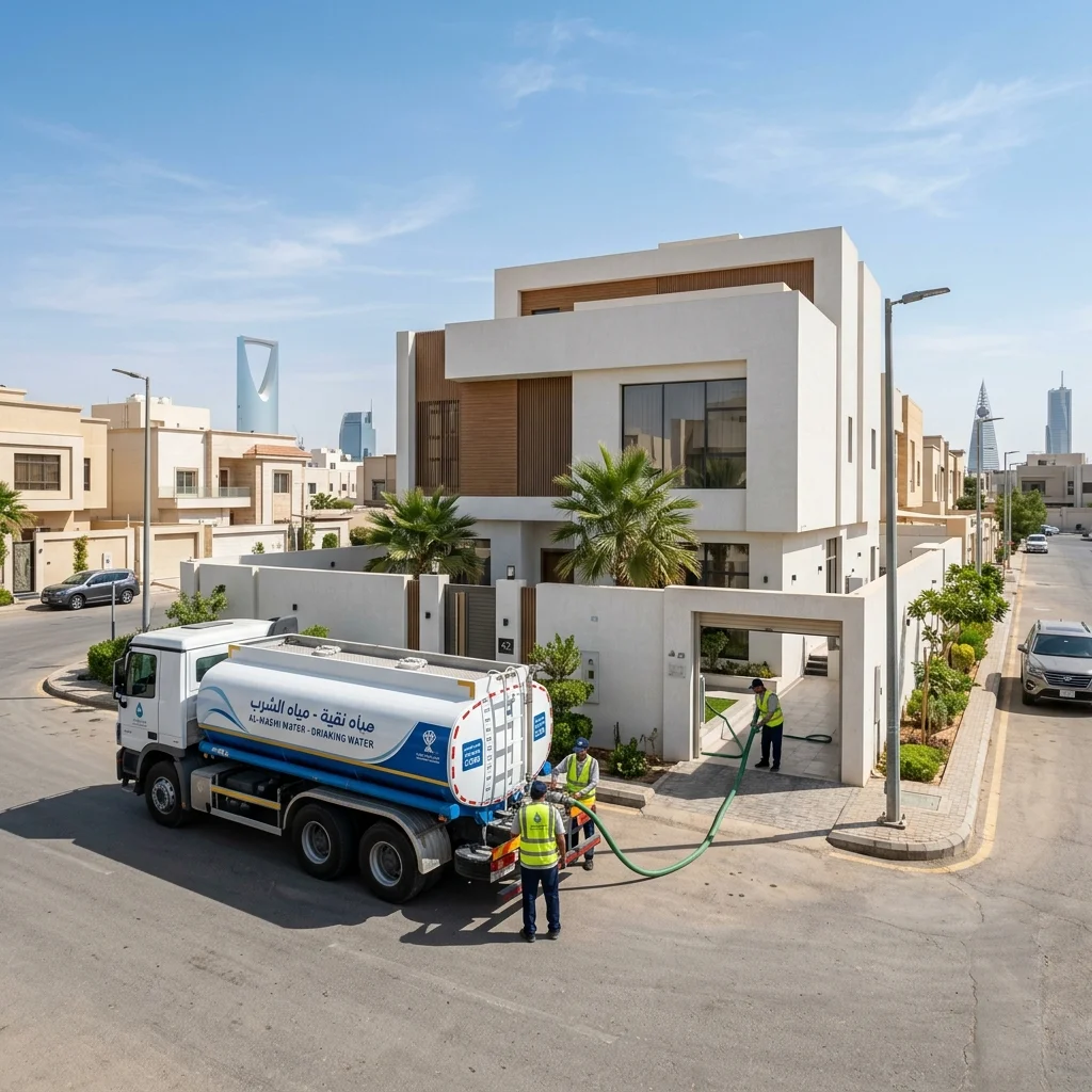 وايت مياه 6 طن بسعة 6000 لتر